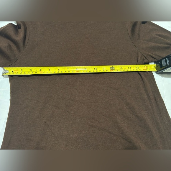 Ralph Lauren Brown Long Sleeve Sweater Dress - Picture 13 of 13